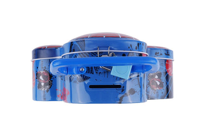 Stylish Print Metal Coin Bank Box