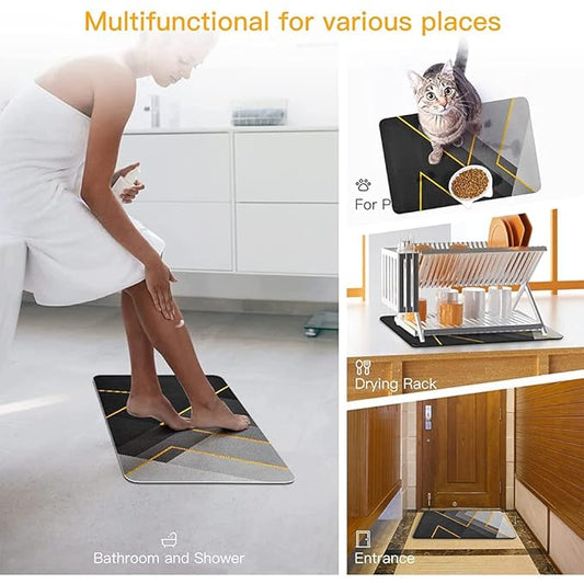 NEW SQUARE BATHROOM MAT