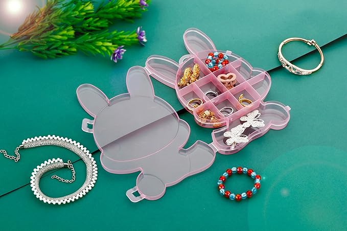 MICKEY MOUSE TRASPARENT JEWELLERY BOX