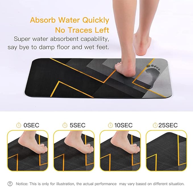 NEW SQUARE BATHROOM MAT