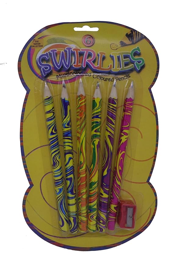 Multicoloured Coloured Pencils with Sharpener, Art & Craft Activity For School, Return Gifts For Kids