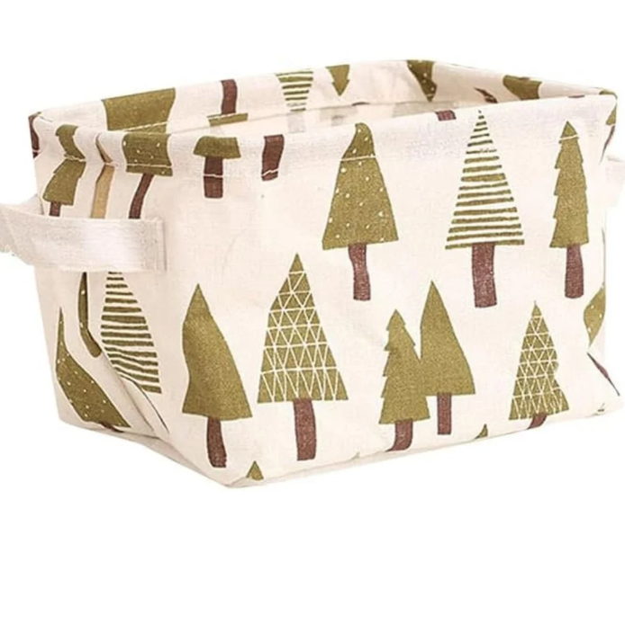 Small Canvas Basket ( BUY 1 GET 1)